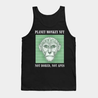 On Planet Monkey nft Collection Not Bored Apes Tank Top